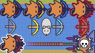 Moomoo.io - Flipper's Adventure to Ruby Crossbow (103 Kills, 125K)