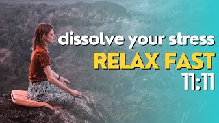 4K Tranquil Jim - Drifting Stars at Night Relaxing Ambient Music Dissolve Your Stress In 11 Minutes