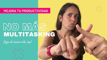 ⚠️ DESCUBRE Cómo el Multitasking PERJUDICA tu PRODUCTIVIDAD 🤯