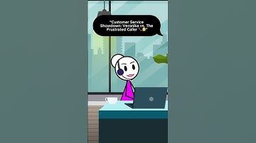 "Customer Service Showdown: Veronika vs. The Frustrated Caller 📞😤" #customerservice #drama