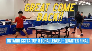 Austin [2291] vs  Chijioke [2489]  - Quarter Final - Ontario CCTTA Top 8 (Challenge) Nov 19 2023