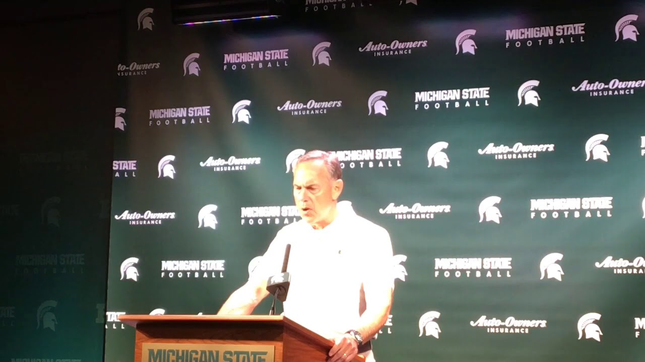newspaper mockup Mark Dantonio on blown chances and officiating in loss to Arizona State