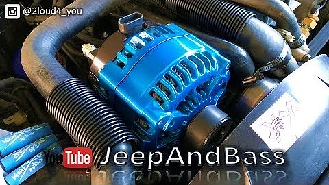 Extreme Bass thanks to 600+Amps of JS Alternators!