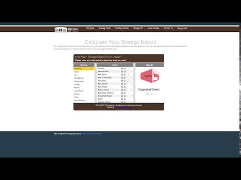 34th Street Storage Calculator 10