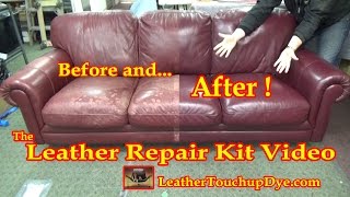 Leather Dye For Sofa Touch-up?