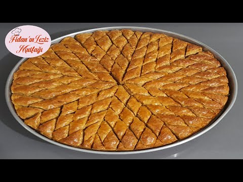 CEVİZLİ EV BAKLAVASI NASIL YAPILIR? 1 💯ÇITIR ÇITIR TÜM PÜF NOKTALARIYLA TAM KIVAMINDA BAKLAVA TARİFİ