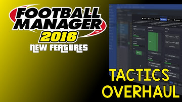 Tactics Overhaul | Football Manager 2016