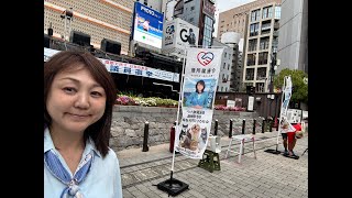 SL広場　参議院選挙街頭演説　2枚目は藤村あきこ