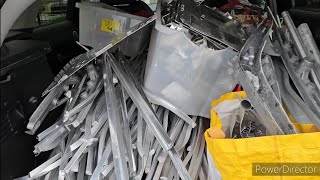 Aluminium scrap run.  what did it pay?