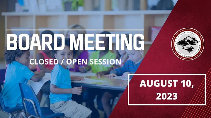 FCUSD Board Meeting 8/10/2023