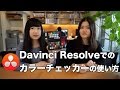 Davinci Resolveでのカラーチェッカーの使い方【Blackmagic】【Slog】【SONY FS7】