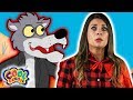 Meeting The Big Bad Wolf!😱💖Little Red Riding Hood Story Compilation with Ms. Booksy | Cartoons