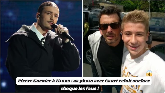 Pierre Garnier à 13 ans : sa photo avec Cauet refait surface et choque les  fans ! - YouTube