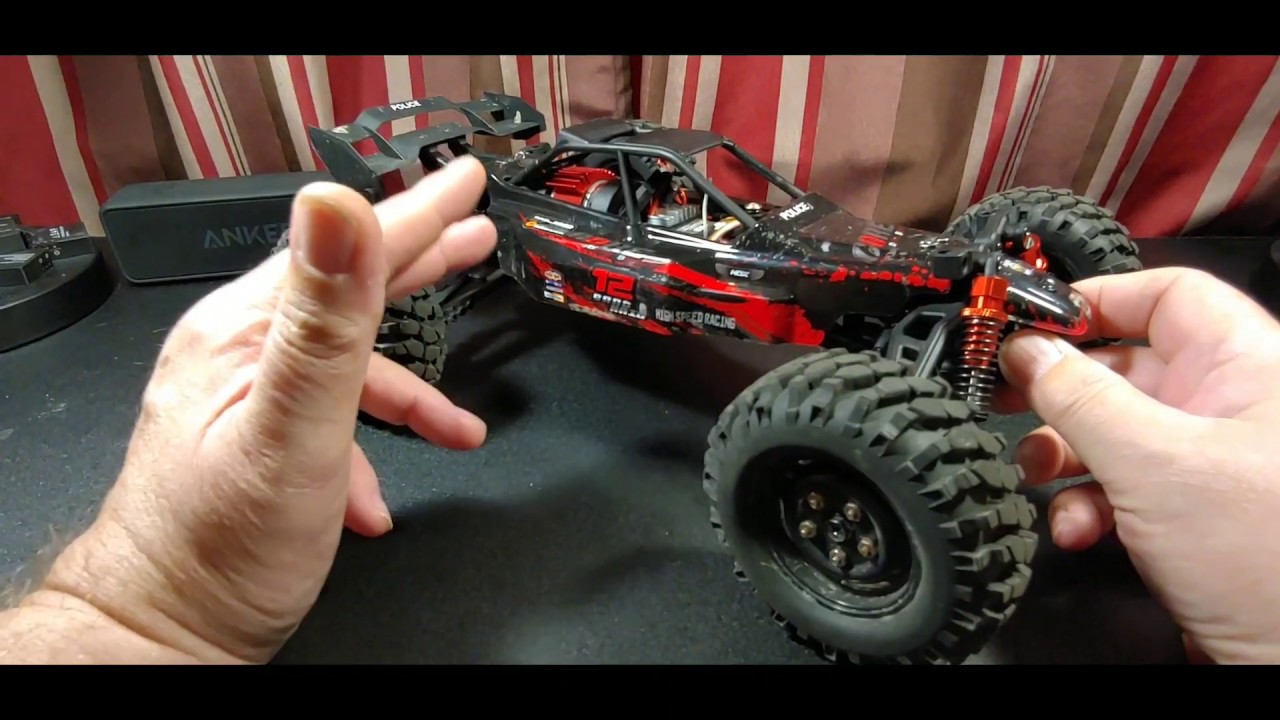 RC LOGGER CORE BUGGY / HBX 12811B UPGRADES PT1
