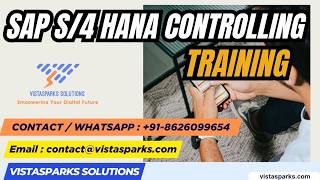 🚀 **SAP S/4HANA Controlling Training | Online Certification Course | by Vistasparks Solutions** 🚀