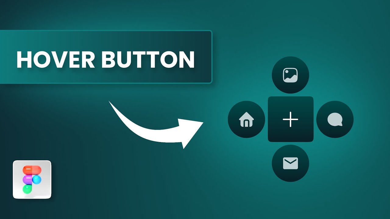 Add hover button animation l Figma tutorials l Design with jupi - YouTube