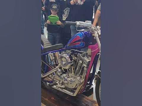 weems motor co. and 5 dirty bikers built this 75 sporty to raise money