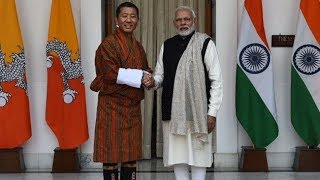 PM Modi receives ceremonial welcome in Bhutan