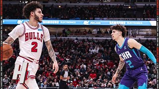 LaMelo goes 1v1 with Lonzo Ball, but Zo BLOCKS IT 😤