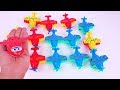 Super Wings Toys video learn colors With Planes Toys colorful for kids