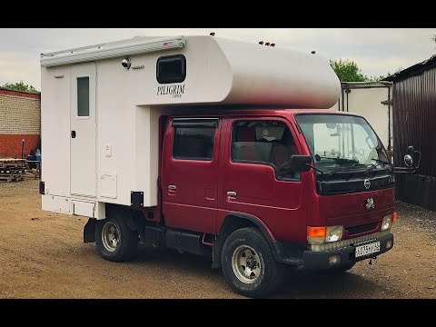 Жилой модуль Piligrim Camper 400P для японского грузовичка.