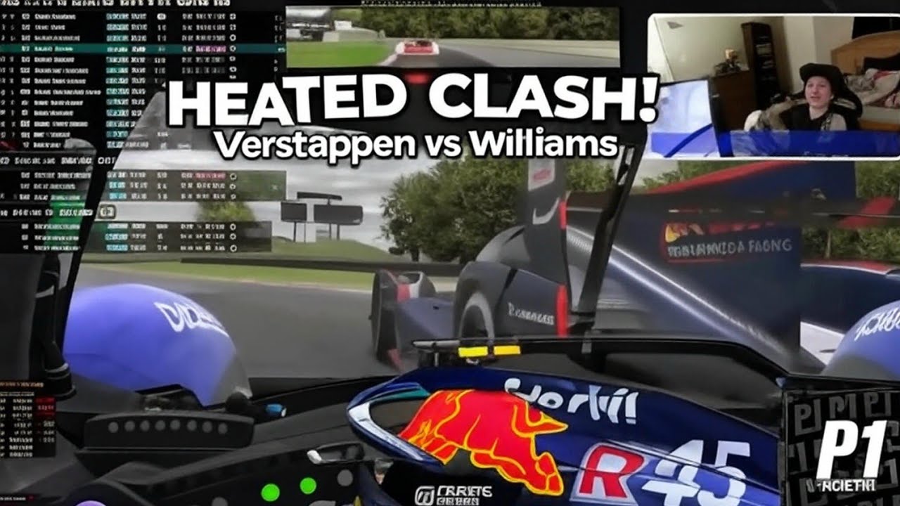 Williams Sim Racing The Time Verstappen vs Williams Esports Driver Got HEATED in a Sim ...
