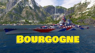 Meet The Bourgogne! Legendary Tier French Battleship (World of Warships Legends)