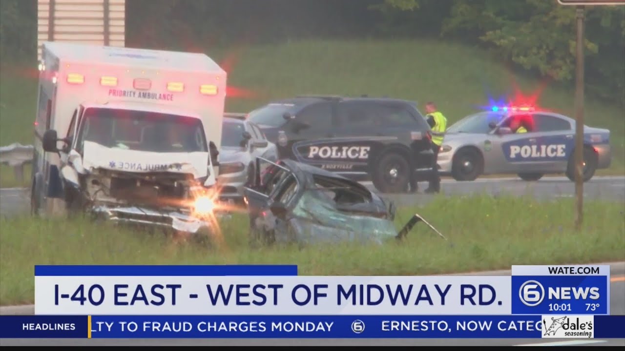 Crash on I-40 East Leaves 2 Dead - YouTube