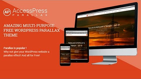 accesspress parallax wordpress theme