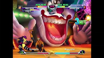MvC2: MagusOld - Spiderman 1v3 Comeback vs MSP (Romneto) .:6.8.23:.