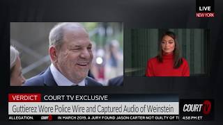 WEINSTEIN TRIAL | EXCLUSIVE: Ambra Gutierrez Secretly Recorded Harvey Weinstein in 2015 - COURT TV