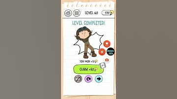 Brain test 3 Level 60 🎮🎮 Tricky Quests & Adventures || walkthrough | Mahfuz FIFA