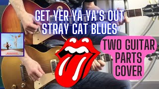 Miniatura de vídeo de "The Rolling Stones - Stray Cat Blues (Get Yer Ya Ya's Out) Keith Richards + Mick Taylor Guitar Cover"