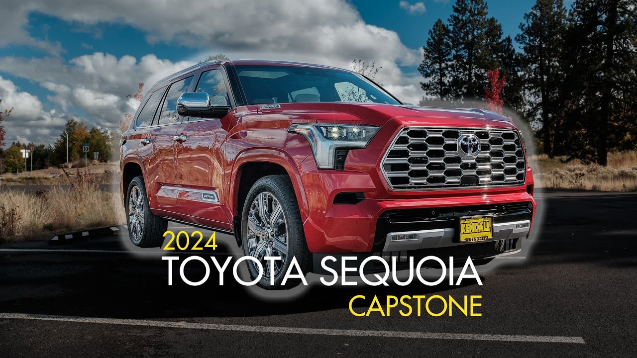 Never Miss a Beat Driving a 2024 Toyota Sequoia Capstone - YouTube