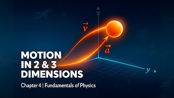 Motion in Two and Three Dimensions Explained | Fundamentals of Physics Chapter 4