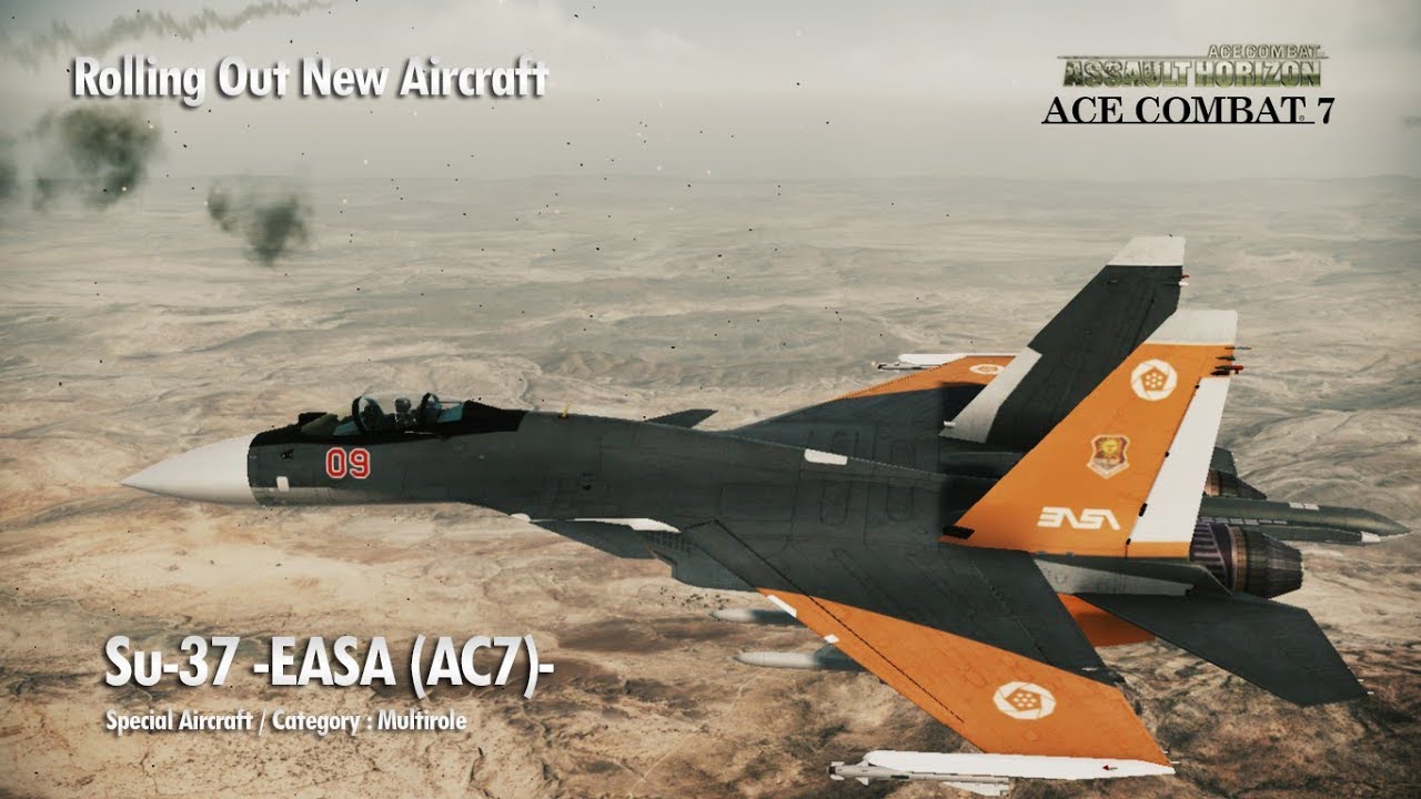 A preview video showcasing the Su-37 texture mod resembling Ace Combat 7&am...