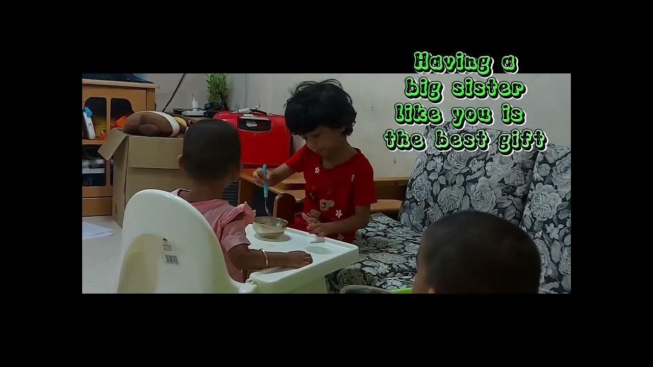 Elder sister is always a second mother👩‍👦🧿keerthisvlogwithfamily