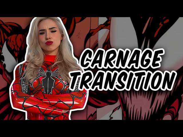 How I Created My Carnage Transition | BTS Footage & Secrets!