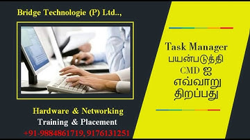 Windows Server Administration for Beginners in  Tamil (Exam 70-410 MCSA)  | Part-3 Task Manager