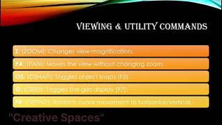 AUTO CAD TUTORIALFOR BEGINNERS ( ALL USEFULL AUTOCAD COMMANDS)PART 1