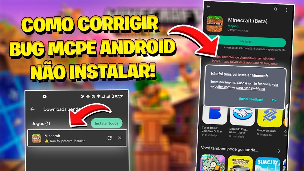 Minecraft aparece de graça no Android temporariamente - ManchetePB