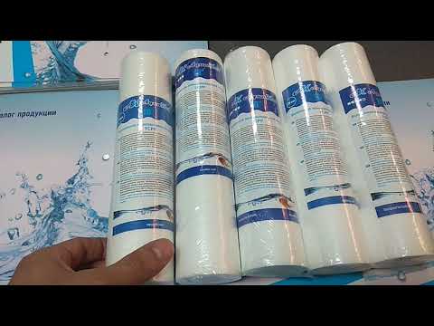 Какие бывают картриджи для механической очистки воды в обратных осмосах, магистральных фильтрах.
