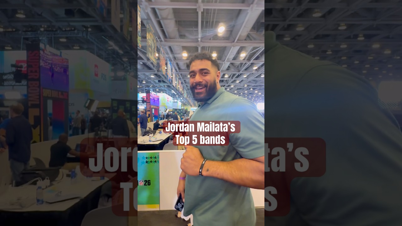 Eagles Jordan Mailata&rsquo;s Top 5 Bands!