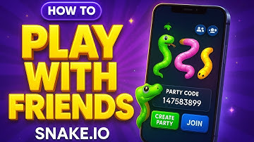 How To Play With Friends in Snake.io