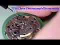 ETA 7750 Clone Chronograph Disassembly