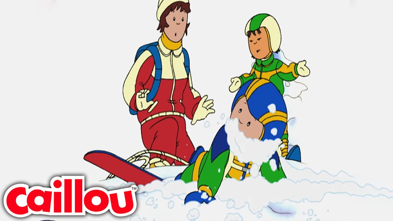 Ab jetzt geht es bergab | Cartoons voor kinderen | Caillou auf Deutsch