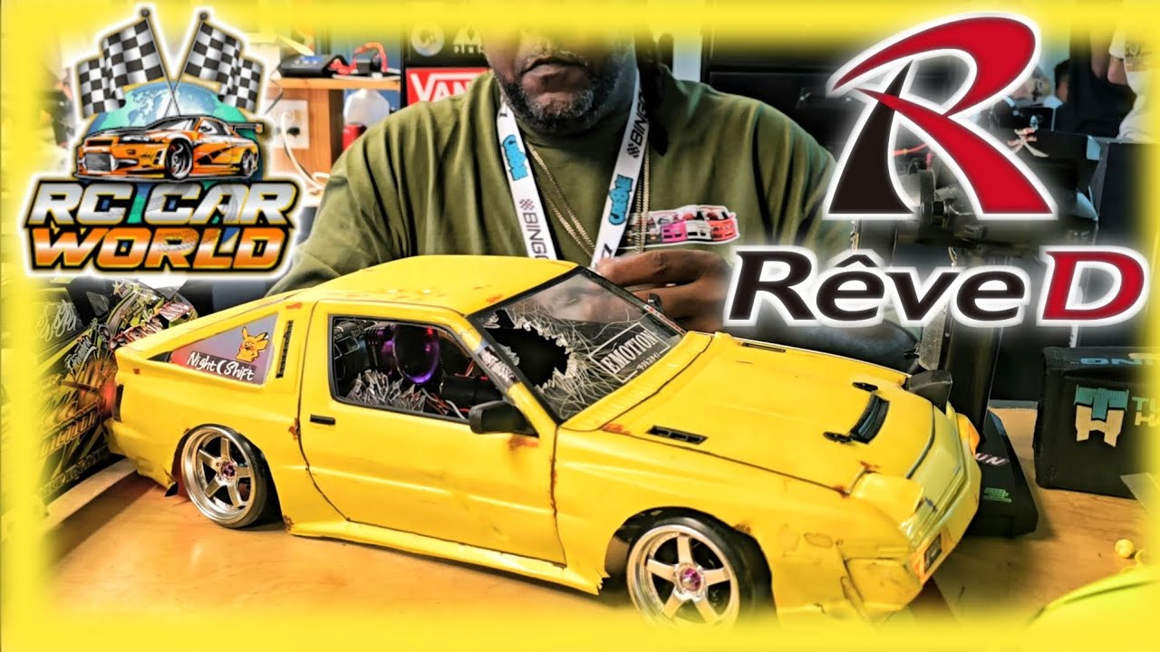 Я взял свою новую Starion Drift MISSLE на Reve D NORTH EAST TOUR в RC Car World!