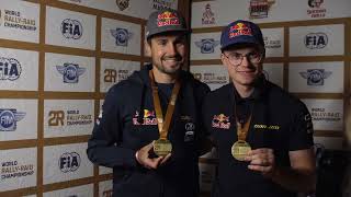 Winners' emotions - Stage 1 - #SonoraRally 2023 - #W2RC