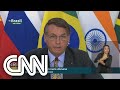 Bolsonaro discursa na reunião de cúpula do Brics | NOVO DIA