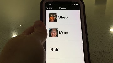 Proloquo2Go set up for Apple watch